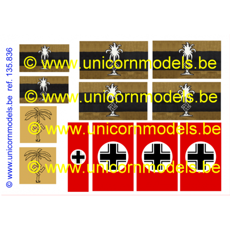 Afrika Korps flags